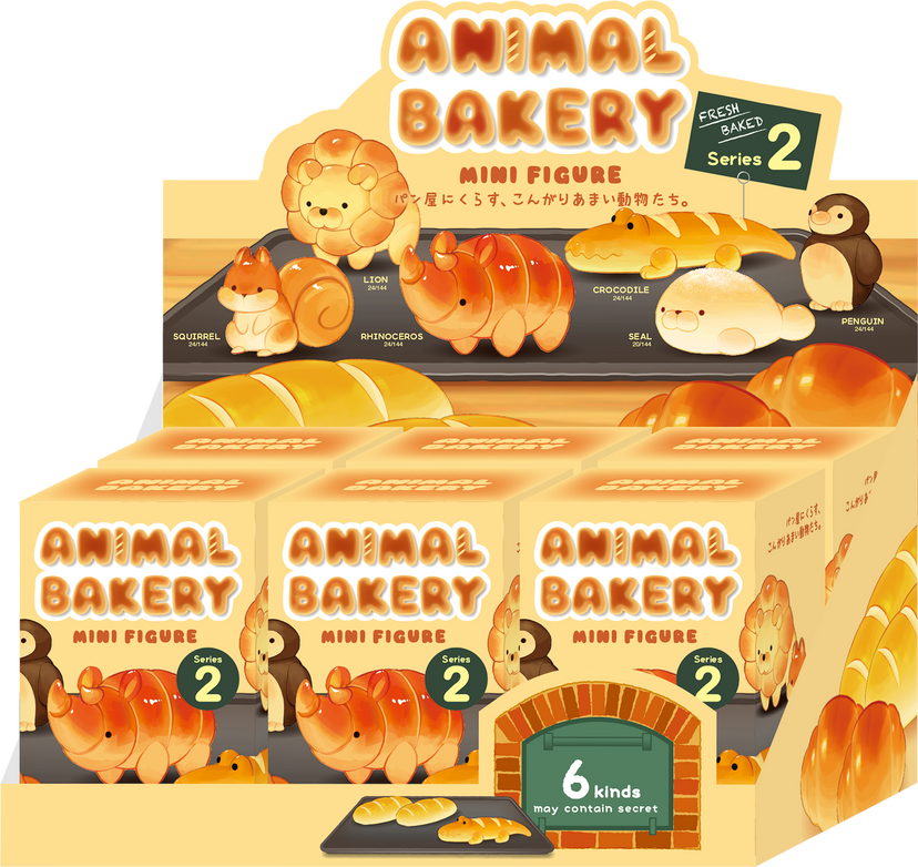 Animal Bakery Minifigure: Series 2 - Lucky Desk Buddy