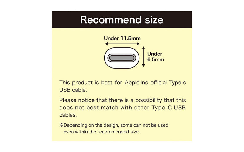 CABLE BITE for Type-C USB - Travel Style