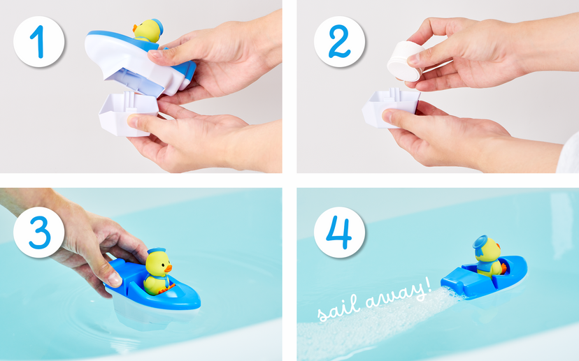 Duck Sailor Boat - Modern Display Accent