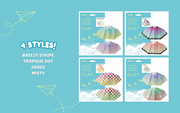 Papillon Origami Airplanes - Easy Ready