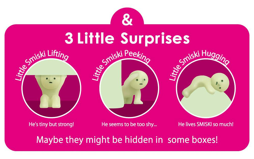 SMISKI Mini Figure Series 1 - Blind Box Shelf Accent