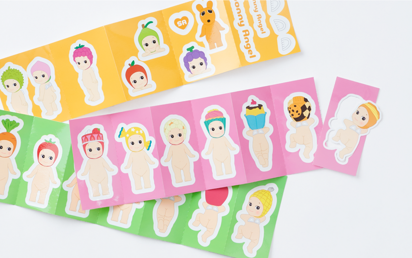 Sonny Angel Sticker Pack - Series 2 - Classic Desk Display
