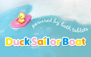 Duck Sailor Boat - Modern Display Accent