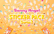 Sonny Angel Sticker Pack - Series 2 - Classic Desk Display