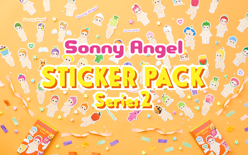Sonny Angel Sticker Pack - Series 2 - Classic Desk Display