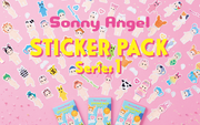 Sonny Angel Sticker Pack - Series 1 - Travel Shelf Display