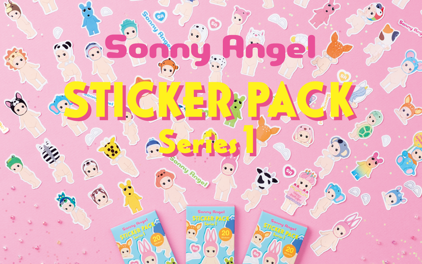 Sonny Angel Sticker Pack - Series 1 - Travel Shelf Display