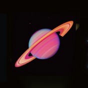 Planet Saturn (Pink)
