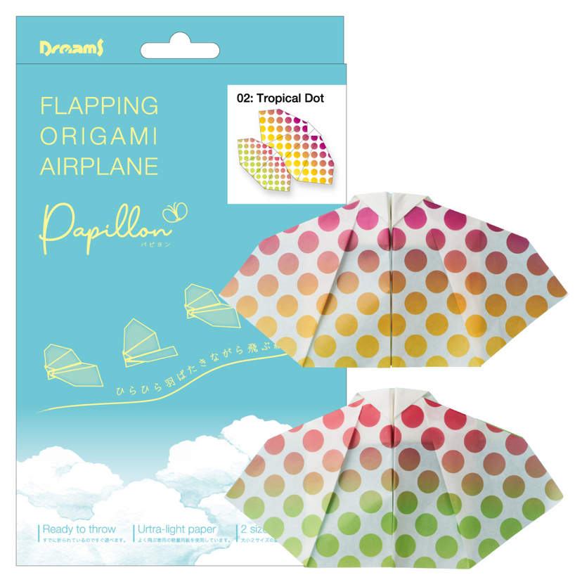 Papillon Origami Airplanes - Easy Ready